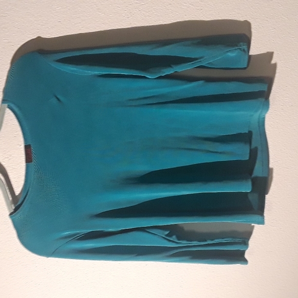 VTG. ASHLI COUTURE SZ. L MADE IN THE U.S.A. 95% ACETATE & 5% SPANDEX TOP - Picture 1 of 4